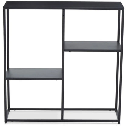Acero Metal Multi Shelving Unit In Black
