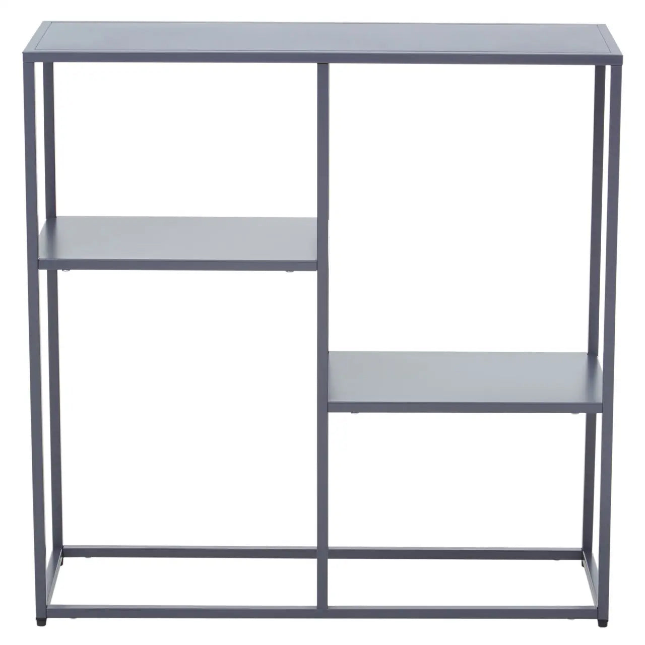 Acero Metal Multi Shelving Unit In Grey