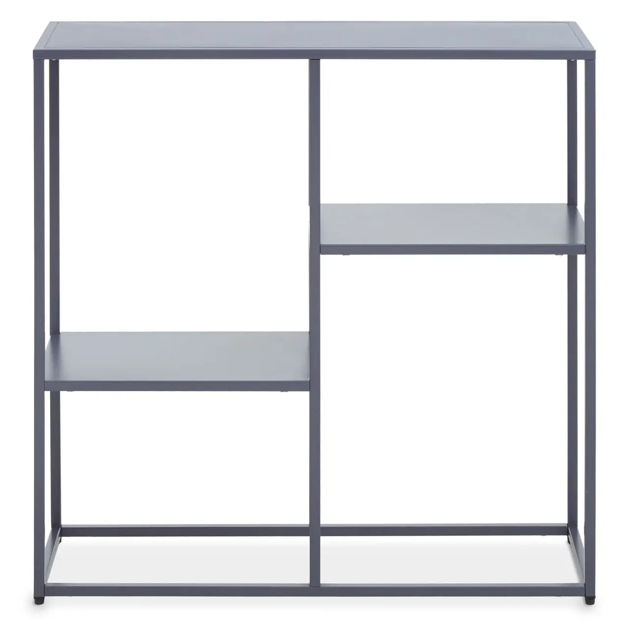 Acero Metal Multi Shelving Unit In Grey