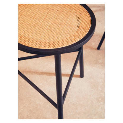 Depok Rattan Seat Stool In Natural