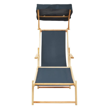 Beauport Oxford Fabric Lounger In Khaki