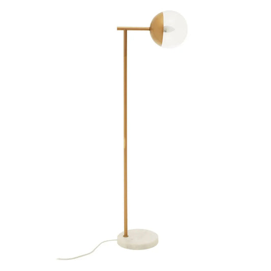 Revive 2 Lights Clear Glass Shade Table Lamp In Gold