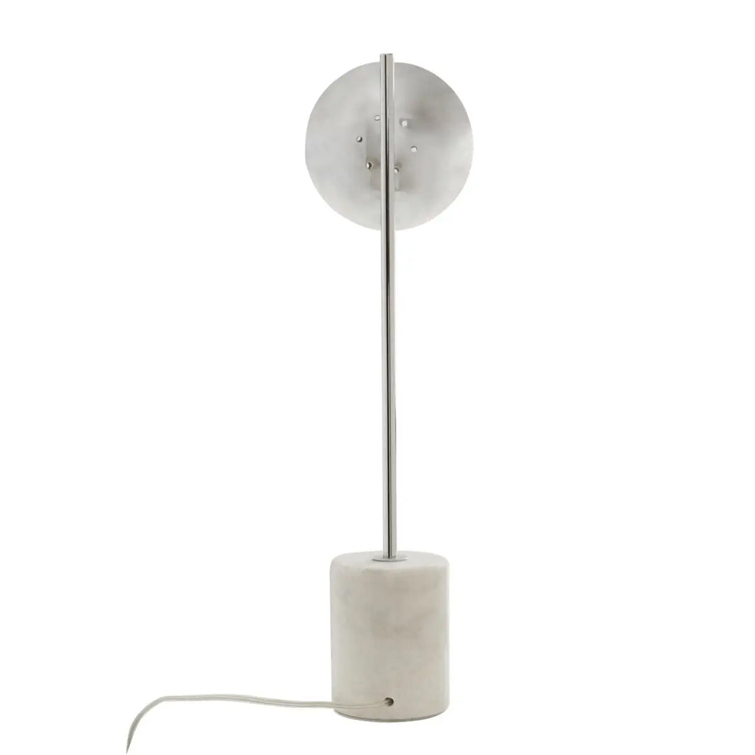 Revive Clear Glass Shade Table Lamp In Chrome