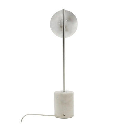 Revive Clear Glass Shade Table Lamp In Chrome