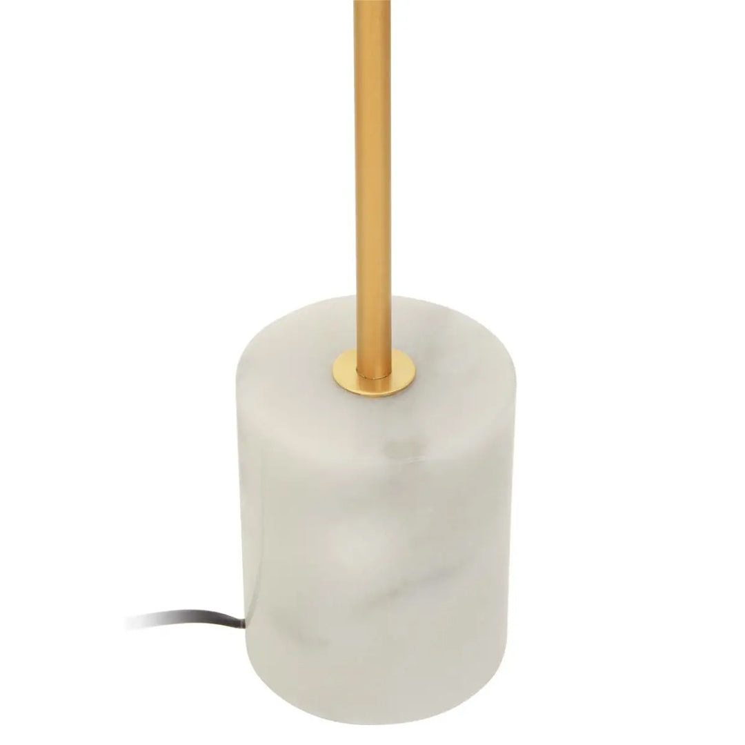 Revive 1 Lights Glass Shade Table Lamp In Gold