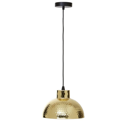 New Foundry Iron Ceiling Pendant Light In Gold