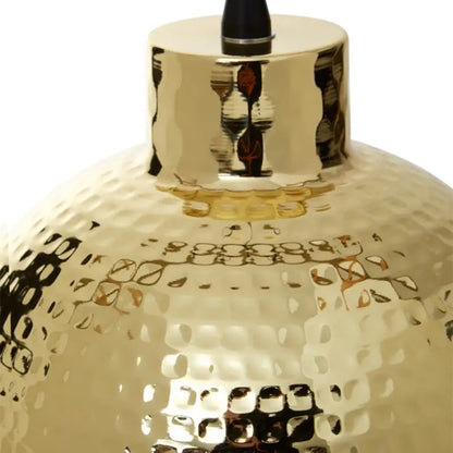 New Foundry Iron Ceiling Pendant Light In Gold