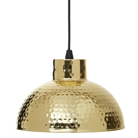 New Foundry Iron Ceiling Pendant Light In Gold