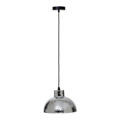 New Foundry Iron Ceiling Pendant Light In Chrome