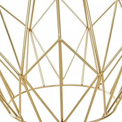 Wyra Ceiling Pendant Light With Champagne Gold Frame