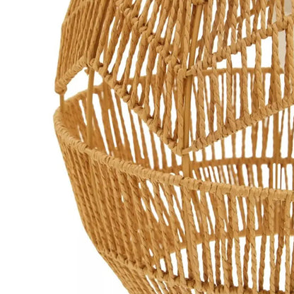 Jaya Paper Rope Shade Ceiling Pendant Light In Natural