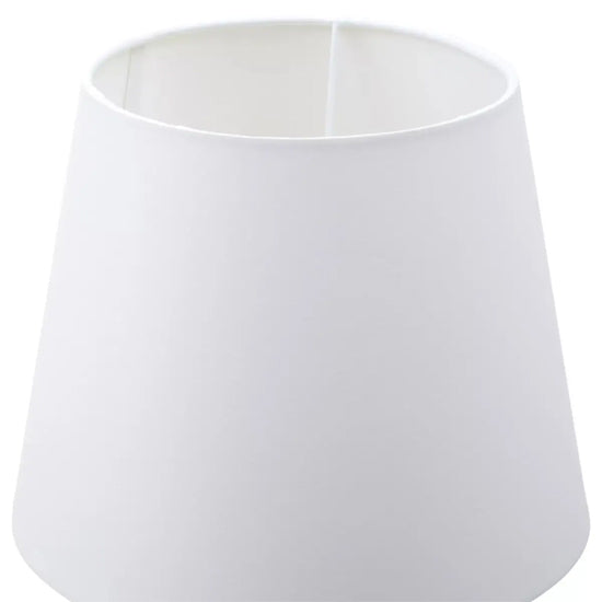 Heidy Light Green Glass Table Lamp With Chrome Base