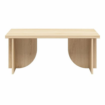 Voler Rectangular Wooden Coffee Table In Light Oak