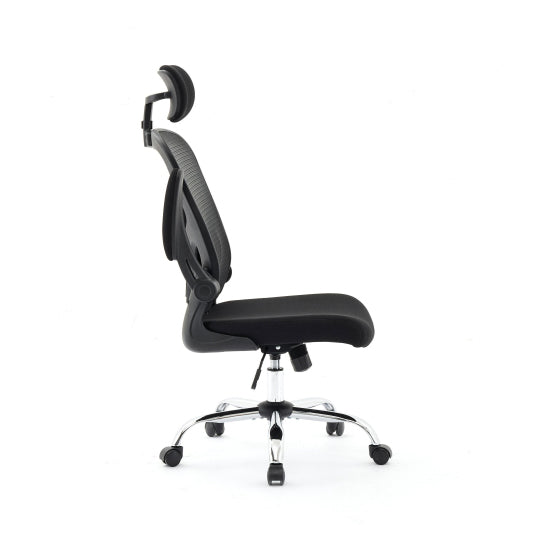 Prime Plus Mesh Home And Office Chair In Black