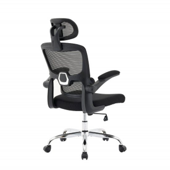 Supreme Mesh Home And Office Chair In Black