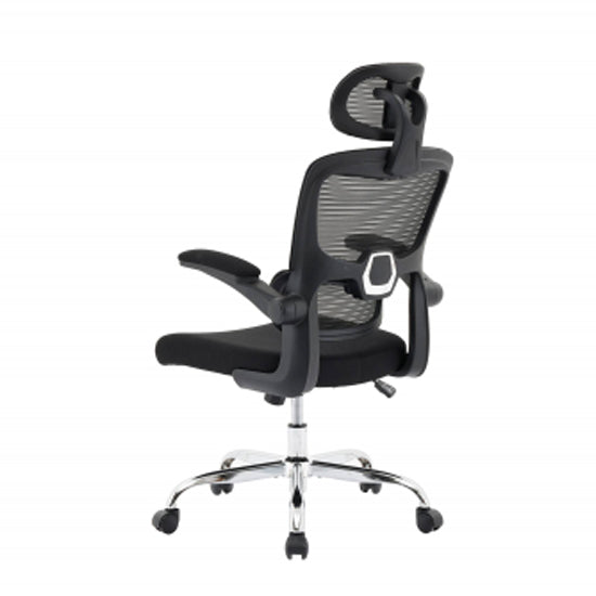 Supreme Mesh Home And Office Chair In Black