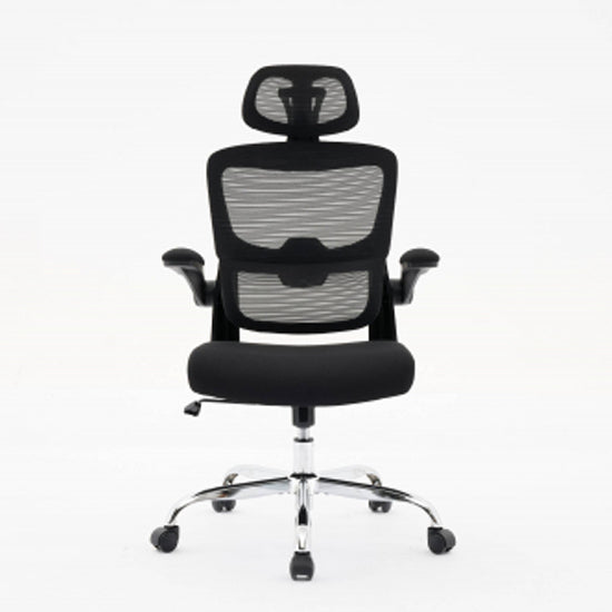 Supreme Mesh Home And Office Chair In Black