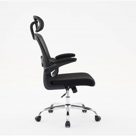 Supreme Mesh Home And Office Chair In Black