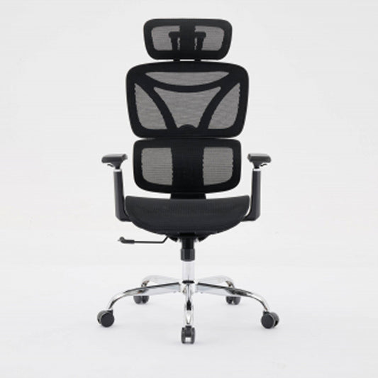 Elite Mesh Back Home And Office Chair In Black