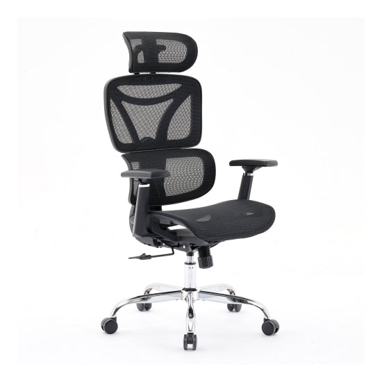 Elite Mesh Back Home And Office Chair In Black