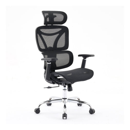 Elite Mesh Back Home And Office Chair In Black