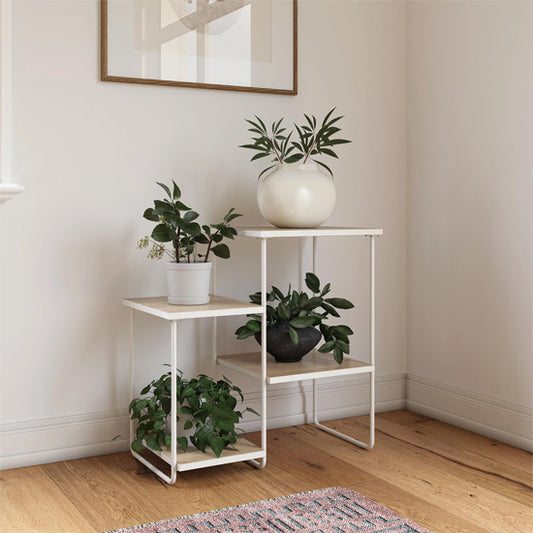 Dante Wooden Plant Stand In Natural