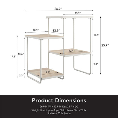 Dante Wooden Plant Stand In Natural