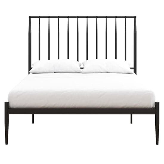 Giulia Metal King Size Bed In Black