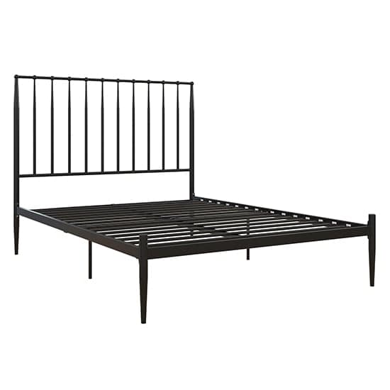 Giulia Metal King Size Bed In Black