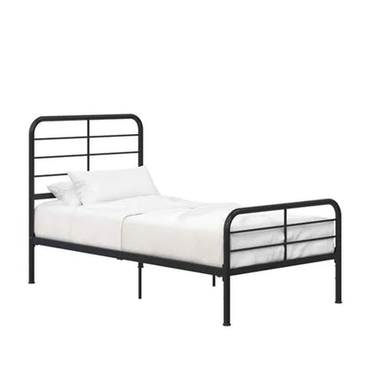 Millie Metal Single Bed In Black