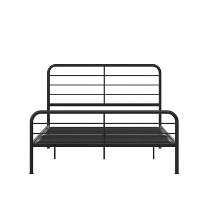 Millie Metal King Size Bed In Black