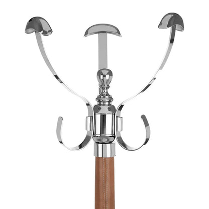 Churchill Steel Coat Stand In Tan