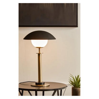 Avantis Metal Set of 2 Side Tables With Cross Design Black Frame