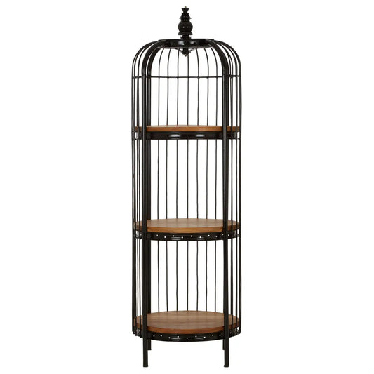 Mantis Medium Shelving Unit In Black