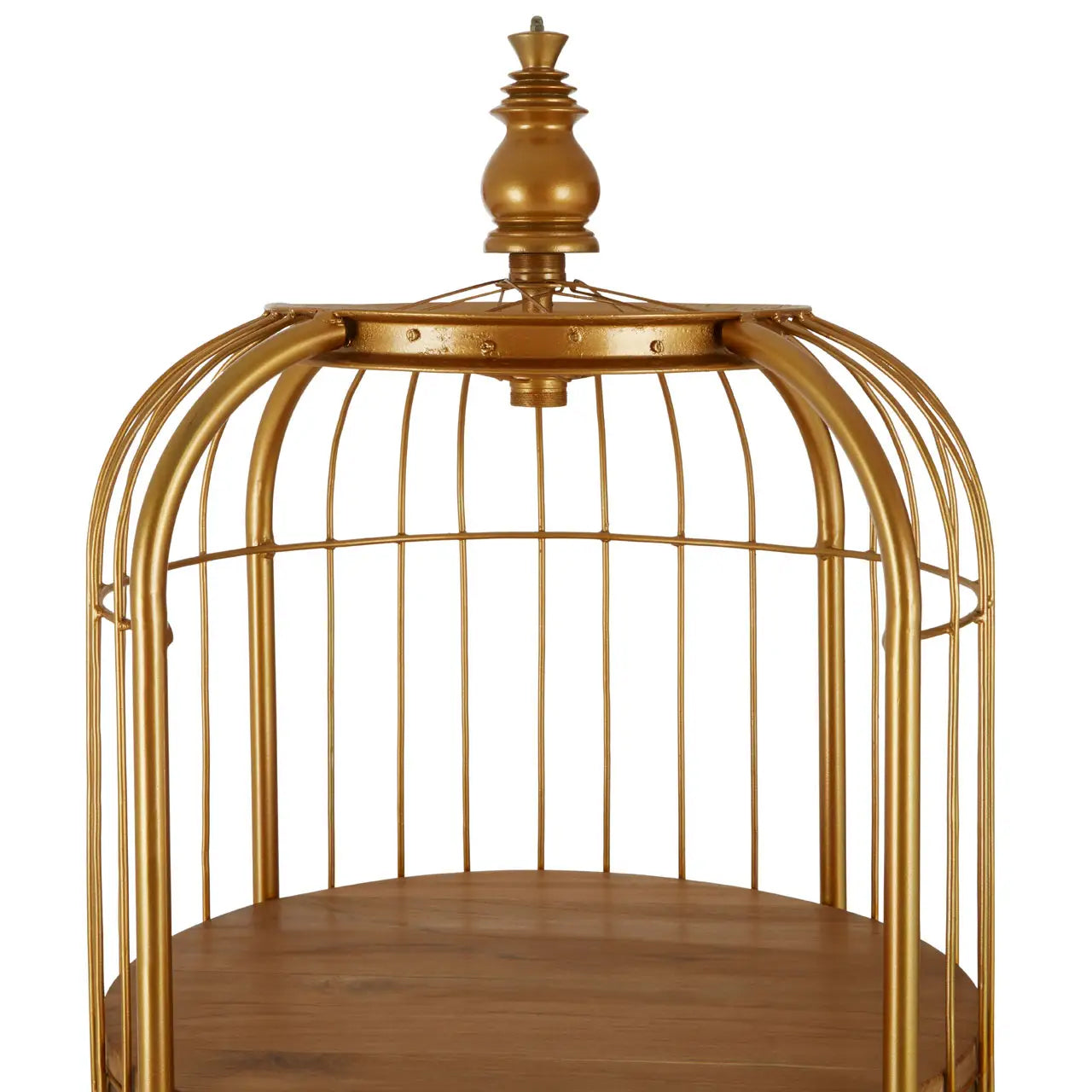Mantis Medium Shelving Unit In Gold
