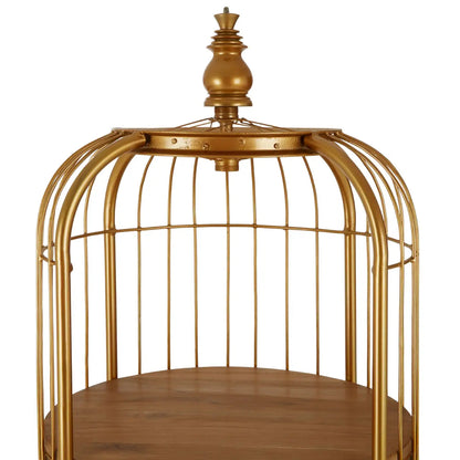 Mantis Medium Shelving Unit In Gold