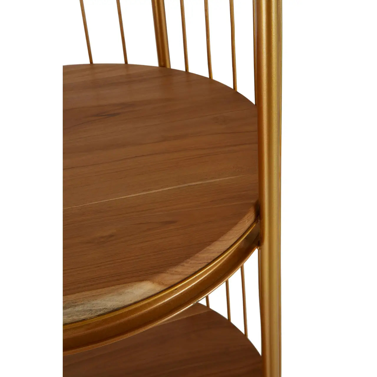 Mantis Medium Shelving Unit In Gold