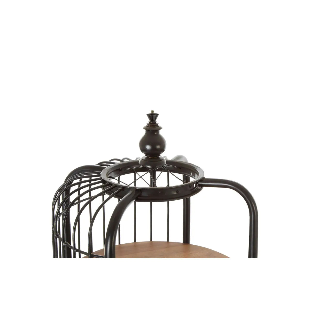 Mantis Long Metal Shelving Unit In Black