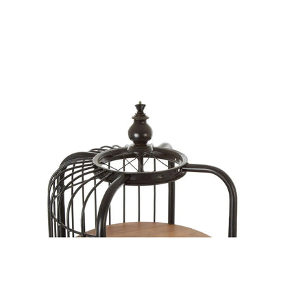 Mantis Long Metal Shelving Unit In Black