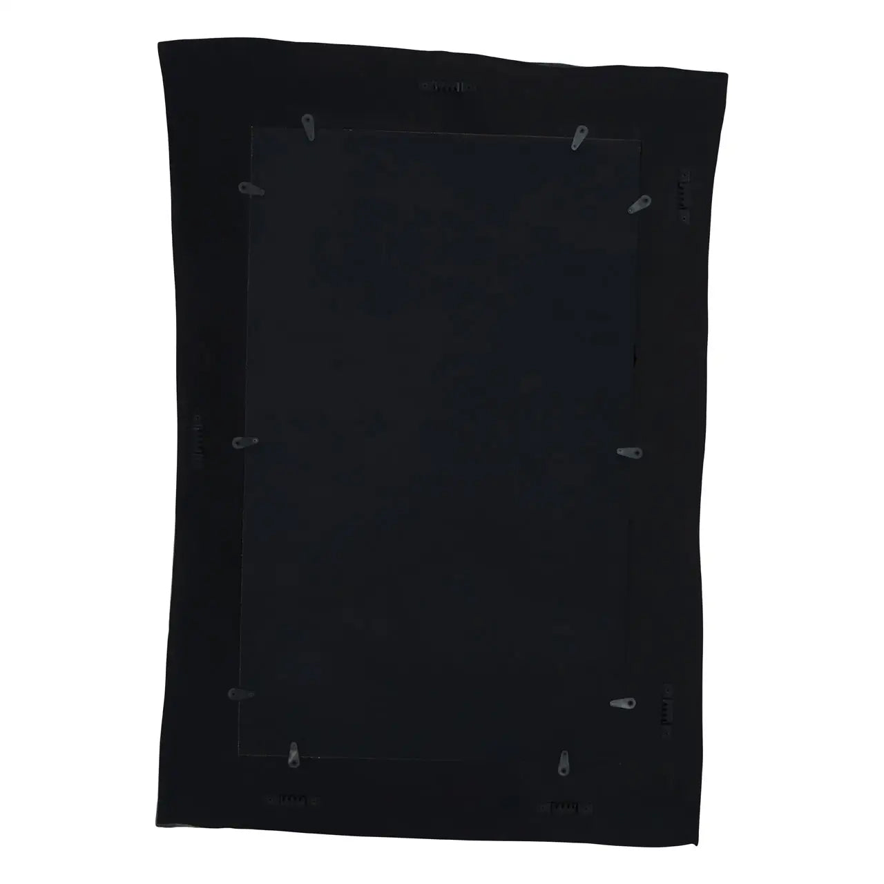 Asamra Wall Mirror With Black Wooden Frame