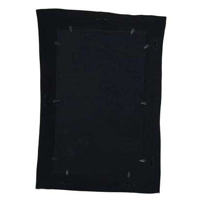 Asamra Wall Mirror With Black Wooden Frame