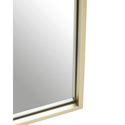Trento Small Wall Mirror With Gold Metal Frame
