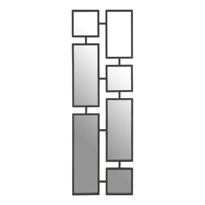 Beauly Metal Wall Mirror In Black
