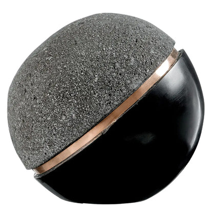 Pedra Lava Stone Deco Ball In Natural