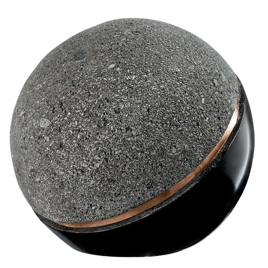 Pedra Lava Stone Deco Ball In Natural