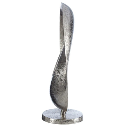 Fifty Five South Aluminium Grind Sculpture In Nickel