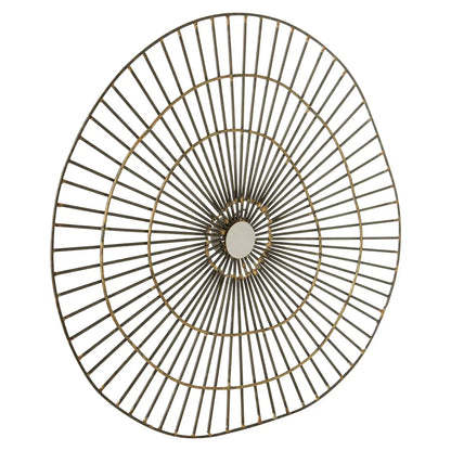 Mirano Medium Abstract Wall Art In Gold