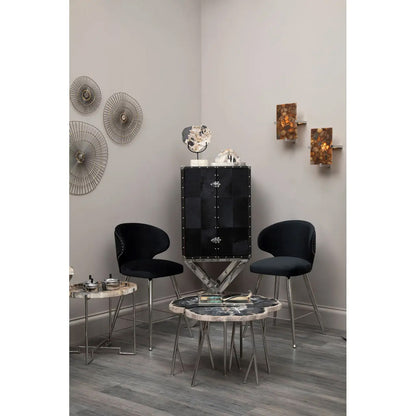 Mirano Medium Abstract Wall Art In Gold