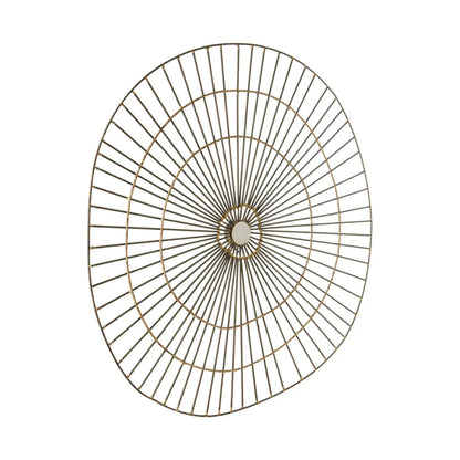 Mirano Large Abstract Wall Art In Gold