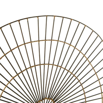 Mirano Large Abstract Wall Art In Gold
